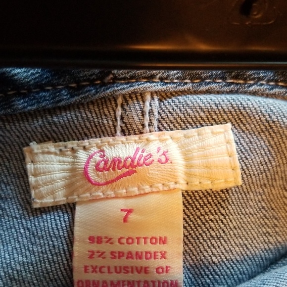 NWT Candies Jean Skirt - Picture 3 of 4